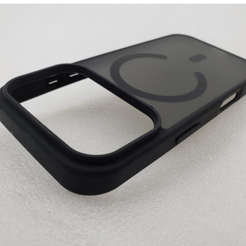 Supfine Magnetic Matte Case with Stand for iPhone 17 Pro (Black)
